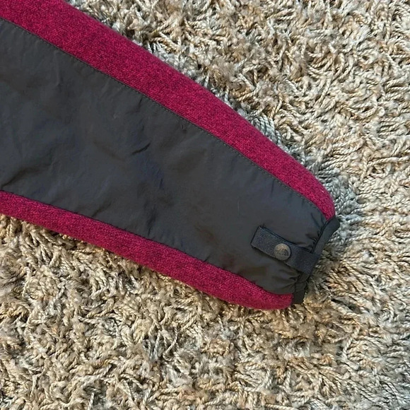 The North Face Denali Glacier fleece fuchsia gray full zip jacket Medium - Picture 8 of 8